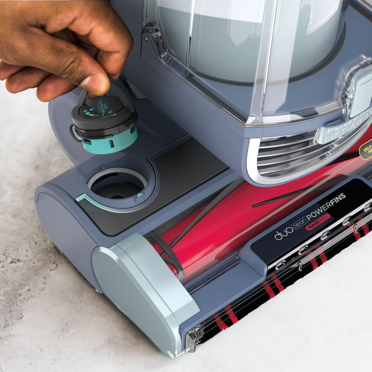 Shark - Vertex Pet Powered Lift-Away Upright Vacuum - Hawaiian Grey