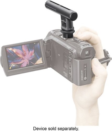 Sony - ECMGZ1M Shotgun Microphone - Black