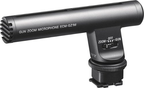 Sony - ECMGZ1M Shotgun Microphone - Black