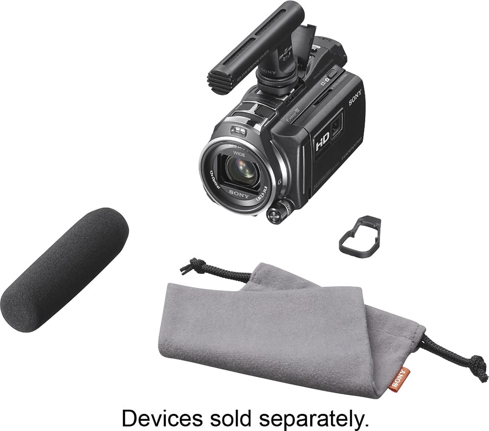 Sony - ECMGZ1M Shotgun Microphone - Black