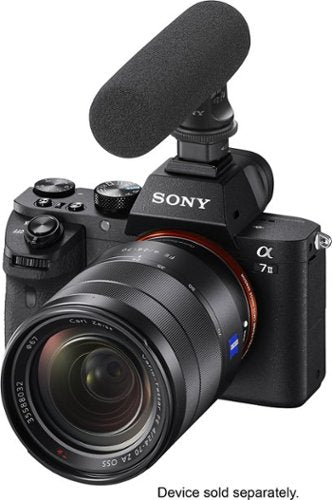 Sony - ECMGZ1M Shotgun Microphone - Black