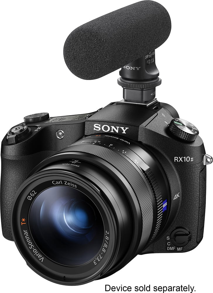 Sony - ECMGZ1M Shotgun Microphone - Black