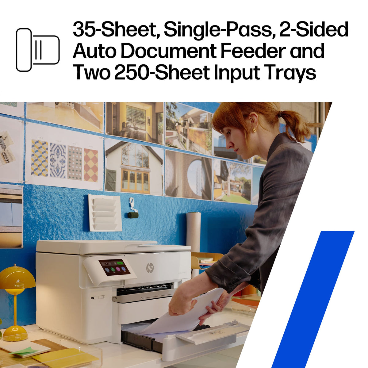 HP - OfficeJet Pro 9730e Wireless AI-Enabled Wide Format AiO Inkjet Printer w/ 3 Months of Instant Ink - White