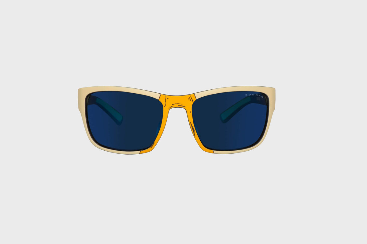 GUNNAR - Borderlands Ripper Computer Glasses with Blue Light Reduction, Sun Lenses - Bandit Smoke