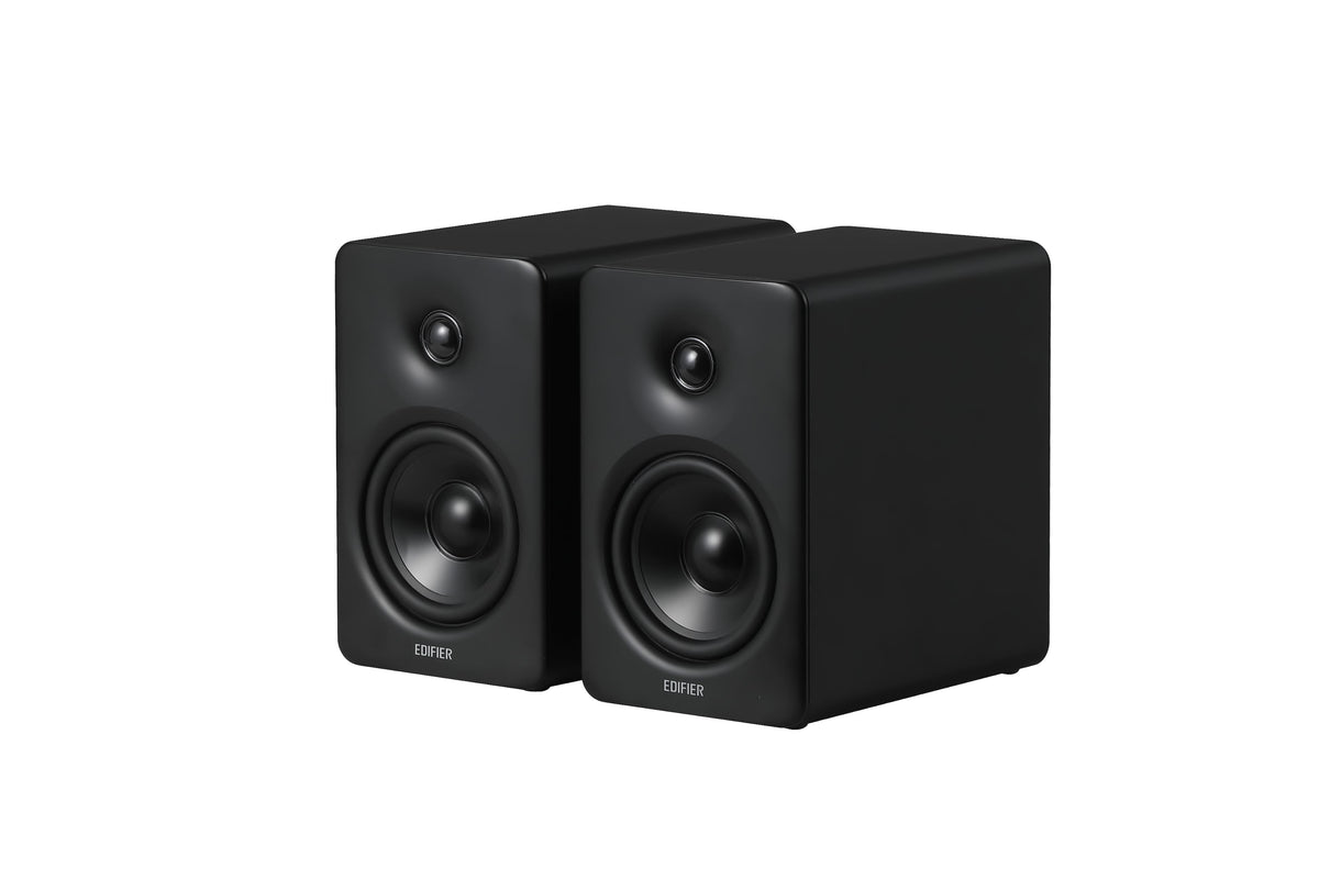 Edifier - M90 Active Bookshelf Speakers, Computer Speakers - Bluetooth and Optical Input - 2.0 Speaker (Pair) - Black