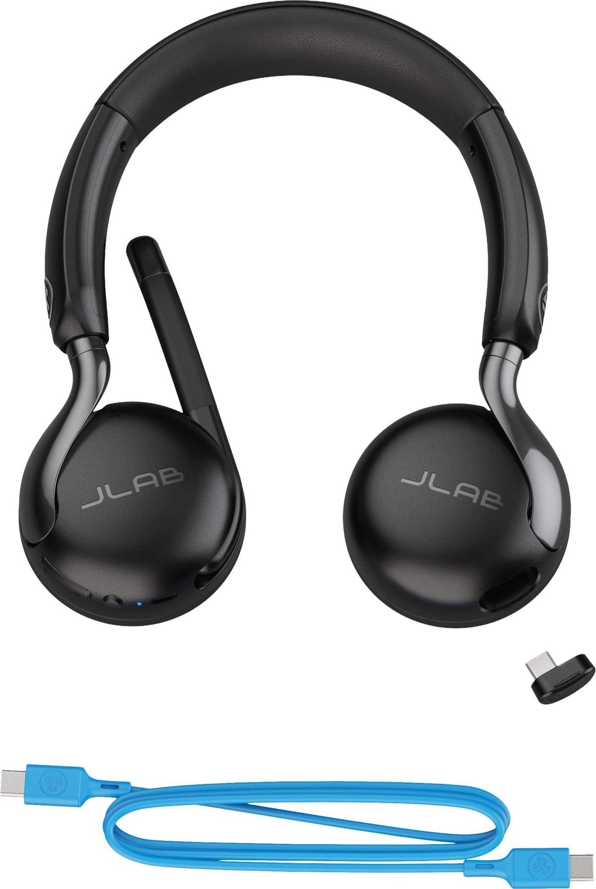 JLab - GO Work Wireless Bluetooth Over The Ear Headset (3rd Gen) - Black