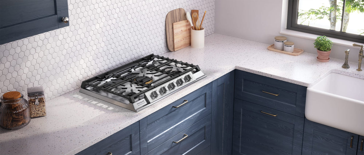 Frigidaire - 30" Gas Cooktop - Stainless Steel