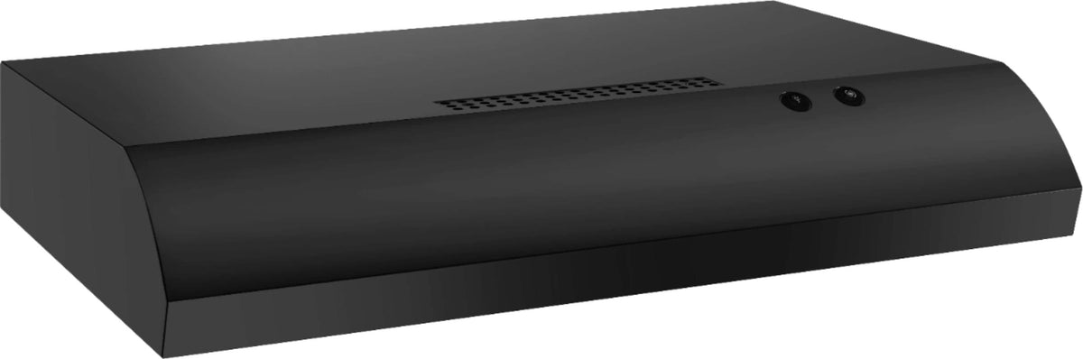 Whirlpool - 30 inches - Recirculating - Under cabinet Range Hood - Black