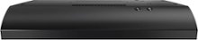 Whirlpool - 30 inches - Recirculating - Under cabinet Range Hood - Black