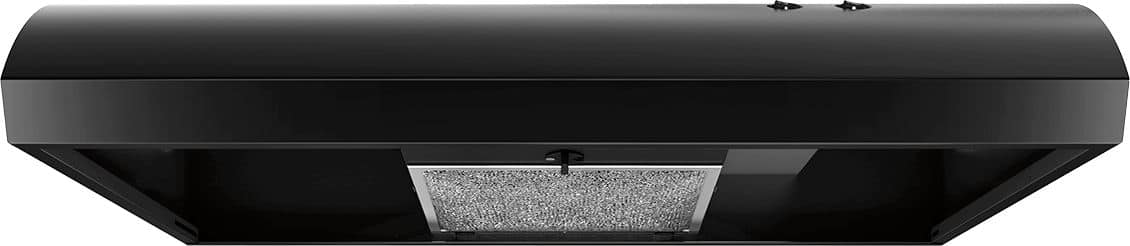 Whirlpool - 30 inches - Recirculating - Under cabinet Range Hood - Black