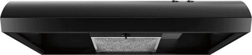 Whirlpool - 30 inches - Recirculating - Under cabinet Range Hood - Black