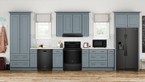 Whirlpool - 30 inches - Recirculating - Under cabinet Range Hood - Black