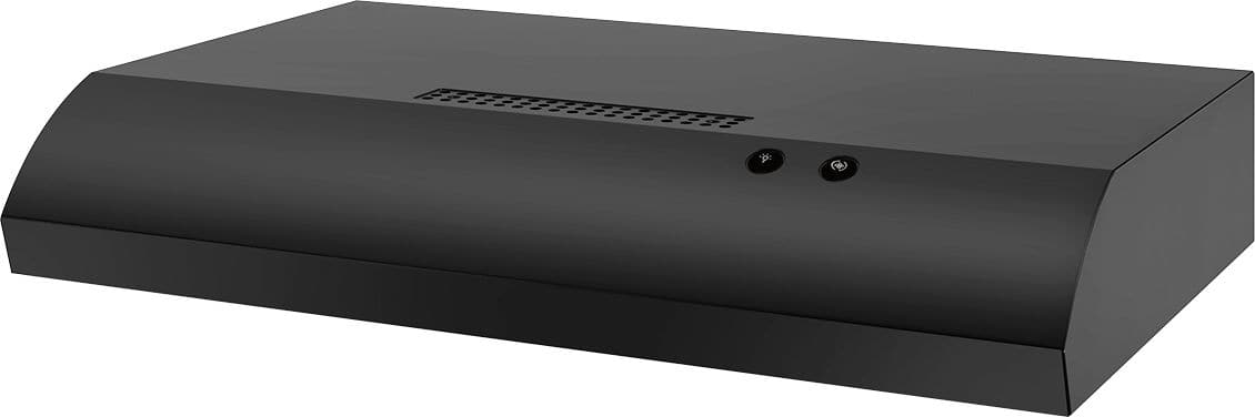 Whirlpool - 30 inches - Recirculating - Under cabinet Range Hood - Black