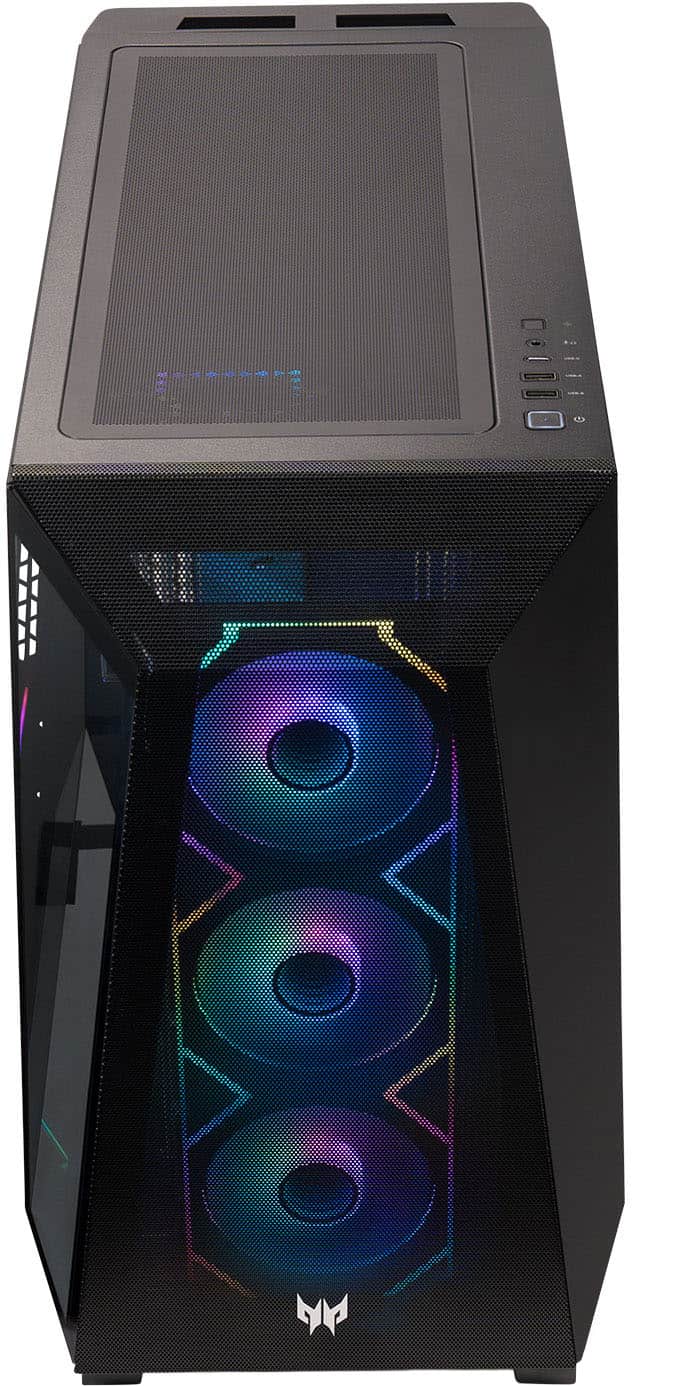 Acer - Predator Orion Gaming Desktop - Intel Core Ultra 7 265KF 2024 - GeForce RTX 5070 - 32GB DDR5 Memory – 1TB Storage - Black