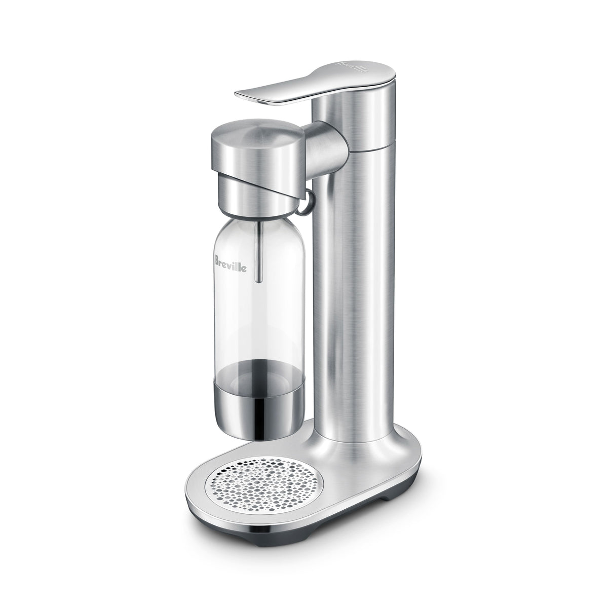 Breville - the InFizz Aqua Bundle w/CO2 - Brushed Stainless Steel
