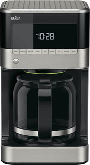 Braun - BrewSense 12-Cup Coffee Maker - Black/Stainless Steel