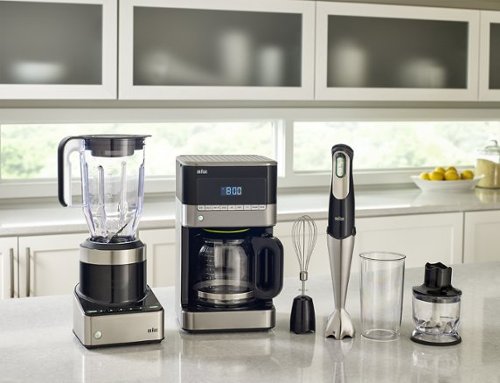 Braun - BrewSense 12-Cup Coffee Maker - Black/Stainless Steel
