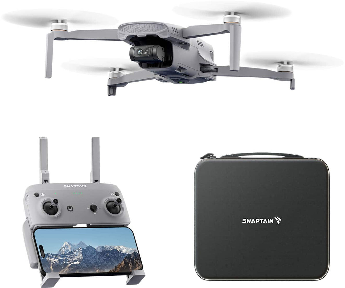 Snaptain - P40 LITE 3-Axis Gimbal Camera Drone - Gray