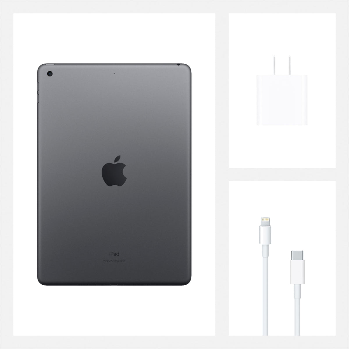 Apple - Geek Squad Certified Refurbished 10.2-Inch iPad with Wi-Fi - 32GB - Space Gray