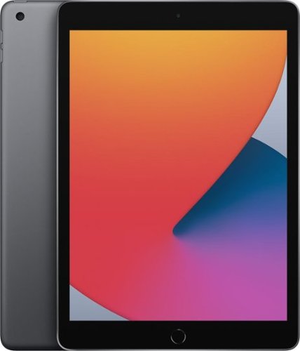 Apple - Geek Squad Certified Refurbished 10.2-Inch iPad with Wi-Fi - 32GB - Space Gray