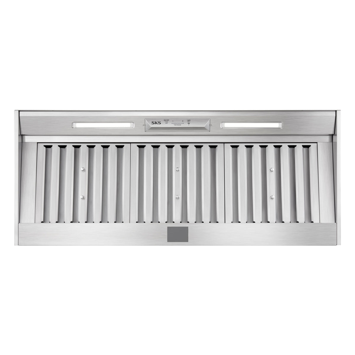 SKS - 48 inches - Externally Vented - Range Hood Insert - Stainless Steel
