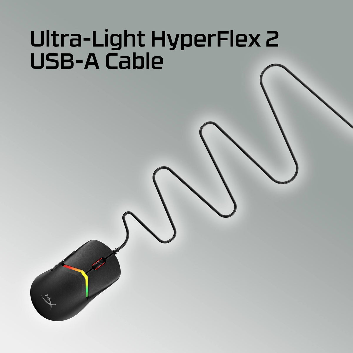 HyperX - Pulsefire Saga Lightweight Wired Optical Gaming Mouse with RGB Lighting - Wired - Black