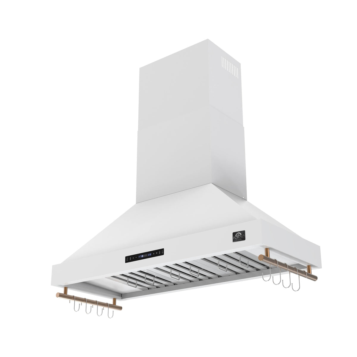 Forno Appliances - 48 inches - Externally Vented - Wall Range Hood - White
