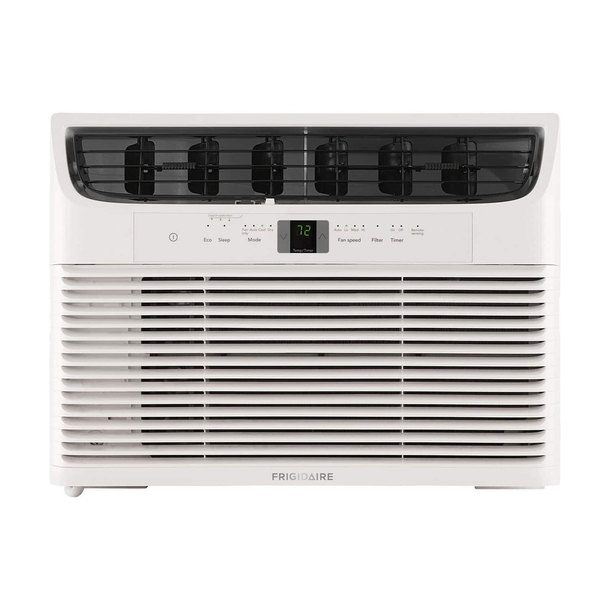 Frigidaire - 115V 12,000 BTU 550 Sq. Ft. Smart Window Air Conditioner with Remote - White