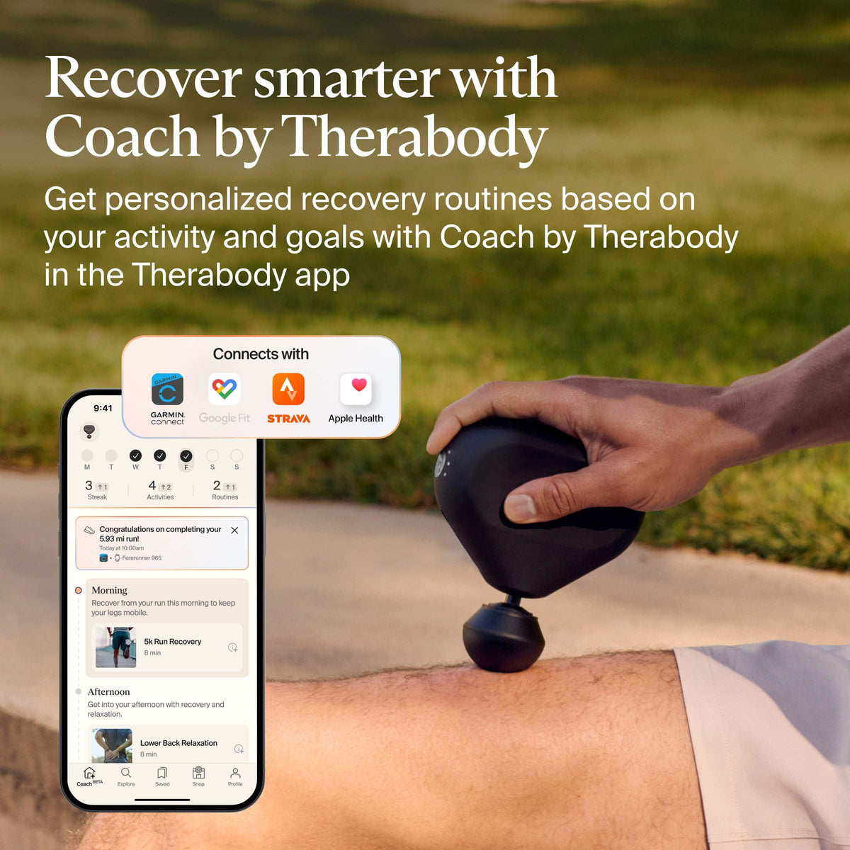 Therabody - Theragun Mini (3rd Generation) - Ultra-Portable Massage For Recovery Anytime, Anywhere - Black