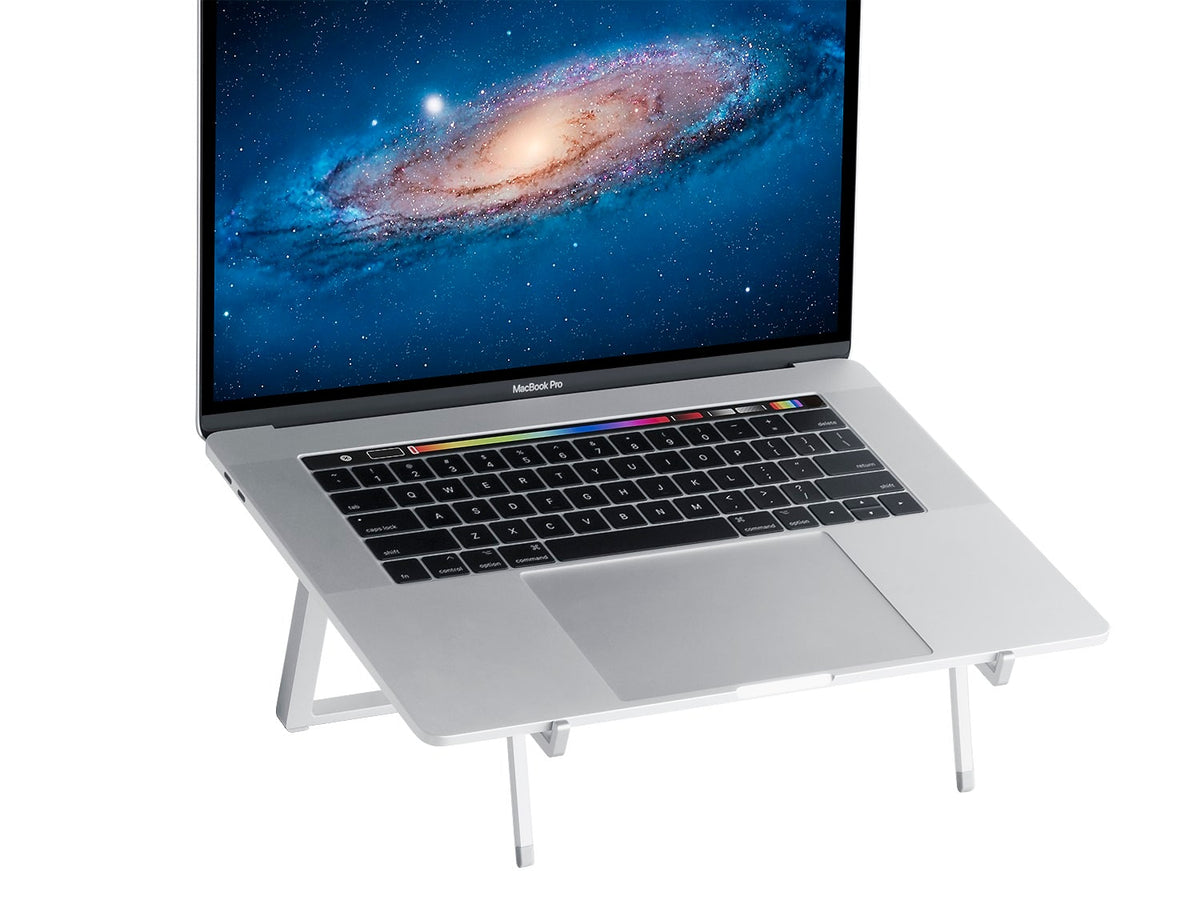 Rain Design - mBar Pro + Plus Foldable Laptop Stand - Silver