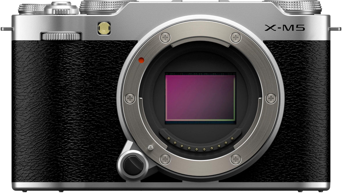 Fujifilm - X-M5 Mirrorless Camera Body - Silver