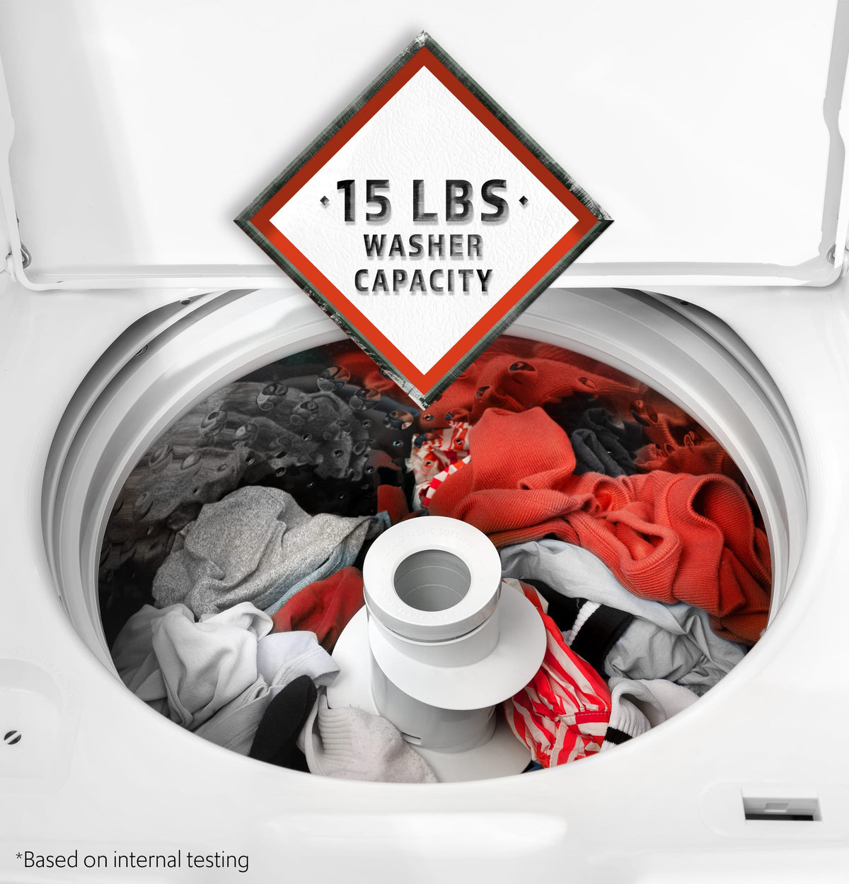 Hotpoint - 4.0 Cu. Ft. High-Efficiency Top Load Washer with Cold Plus - White