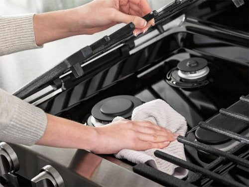 Whirlpool - 30 in. Wide 5 burners 6.0 cu. ft. Self-Cleaning Freestanding Double Oven Gas Convection Range - Stainless Steel