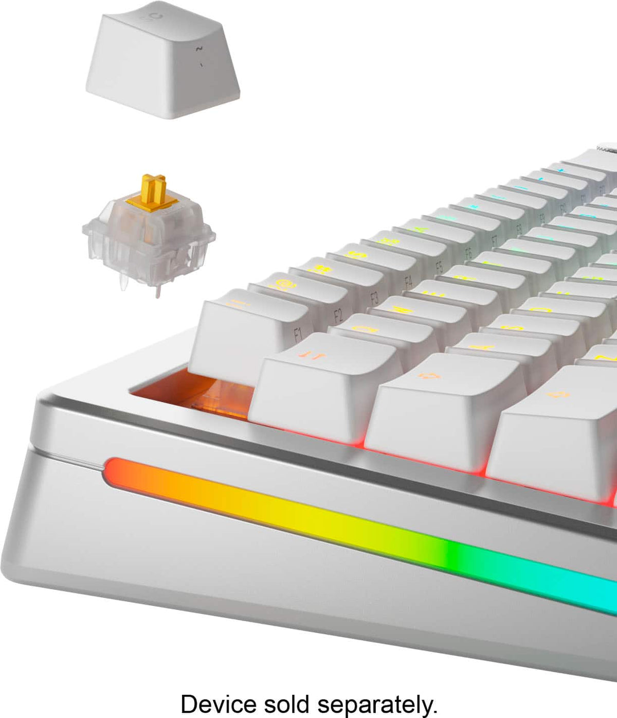 Glorious - Silent Lubed Mechanical Keyboard 5-pin Hot Swappable Switches (36x) - Tactile - Panda