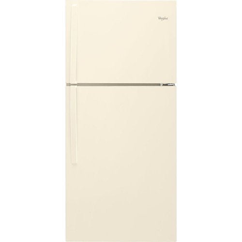 Whirlpool - 19.2 Cu. Ft. Top-Freezer Refrigerator - Biscuit