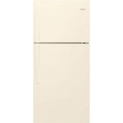 Whirlpool - 19.2 Cu. Ft. Top-Freezer Refrigerator - Biscuit