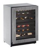 U-Line - Wine Captain 43-Bottle Built-In Wine Cooler - Custom Panel Ready