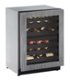 U-Line - Wine Captain 43-Bottle Built-In Wine Cooler - Custom Panel Ready