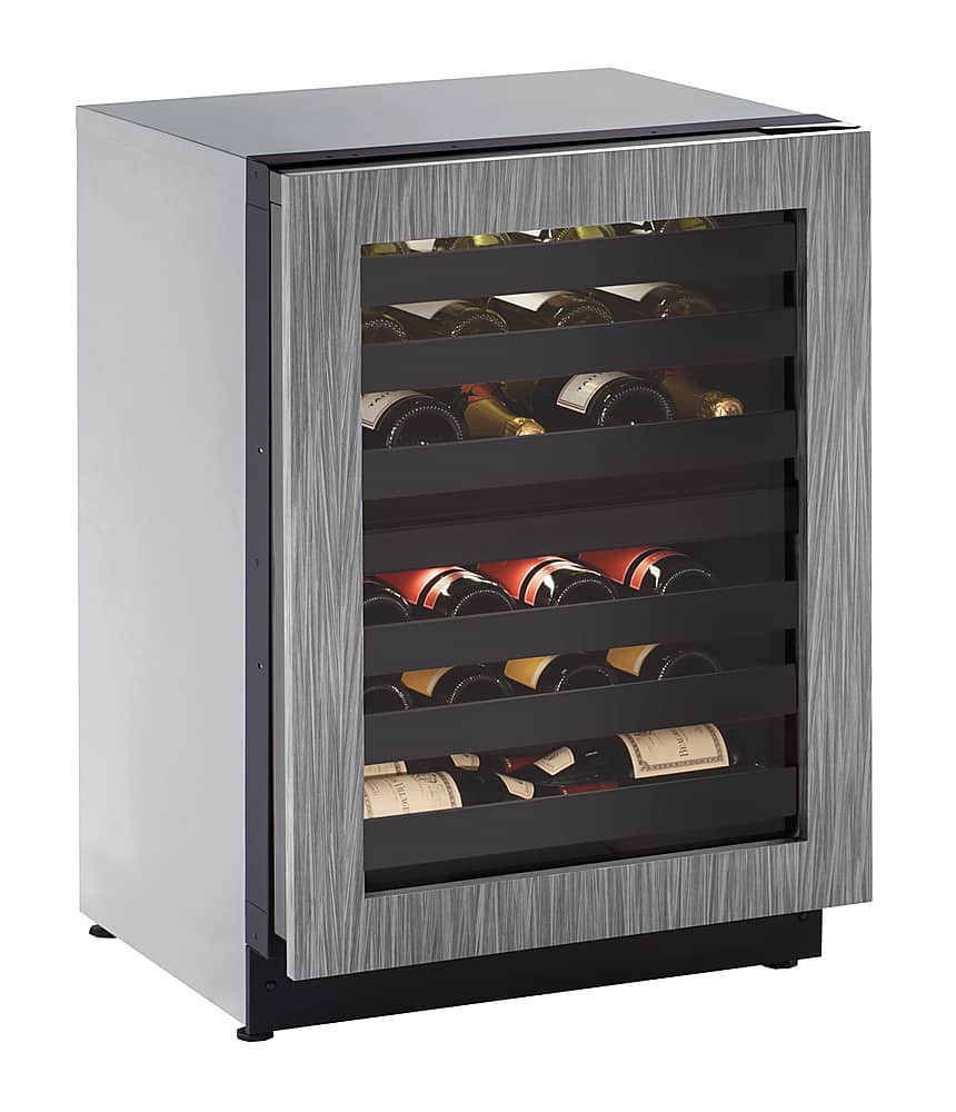 U-Line - Wine Captain 43-Bottle Built-In Wine Cooler - Custom Panel Ready