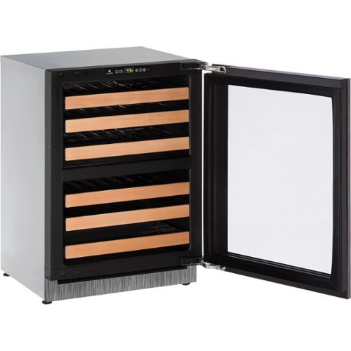 U-Line - Wine Captain 43-Bottle Built-In Wine Cooler - Custom Panel Ready