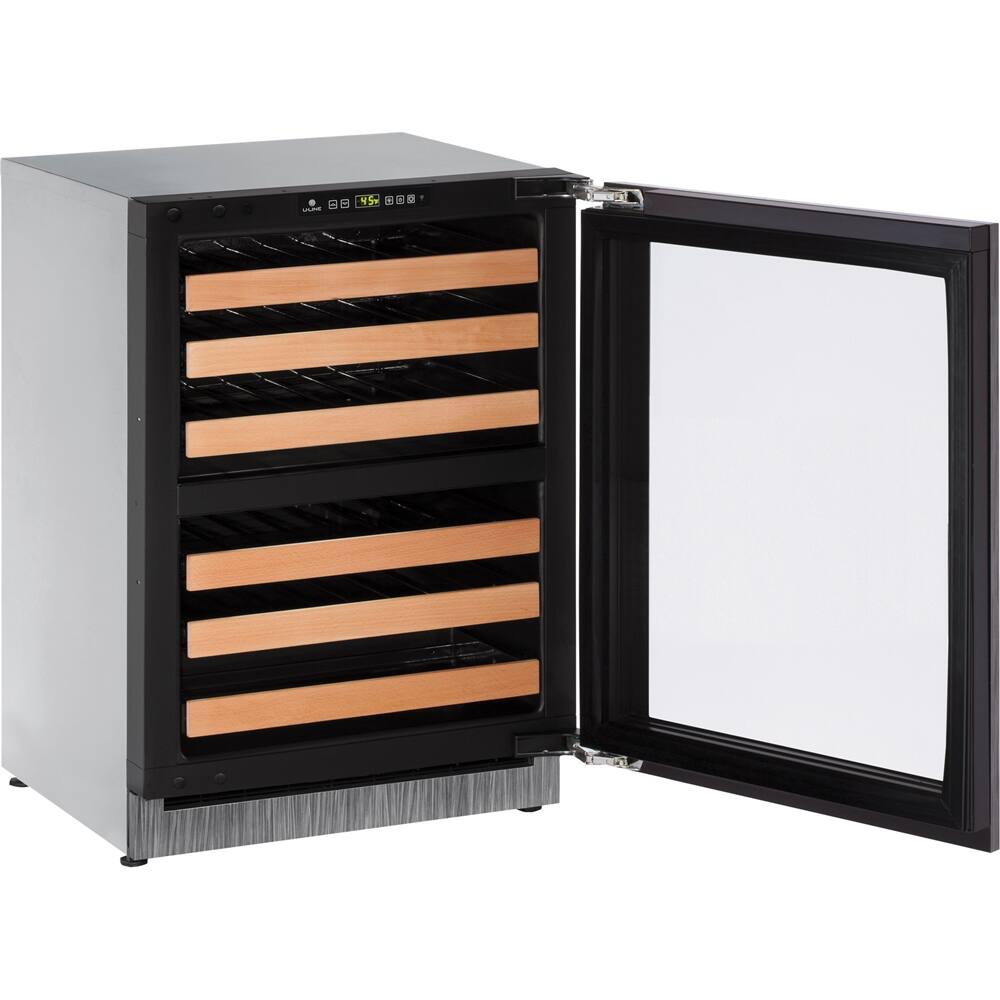 U-Line - Wine Captain 43-Bottle Built-In Wine Cooler - Custom Panel Ready