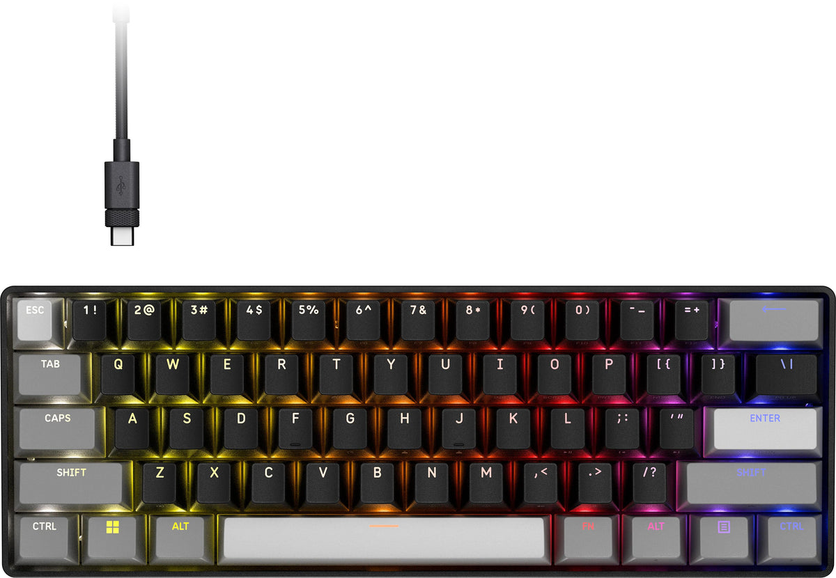 CORSAIR - CLIPPER PRO MINI 60 Hall Effect Gaming Keyboard - Black