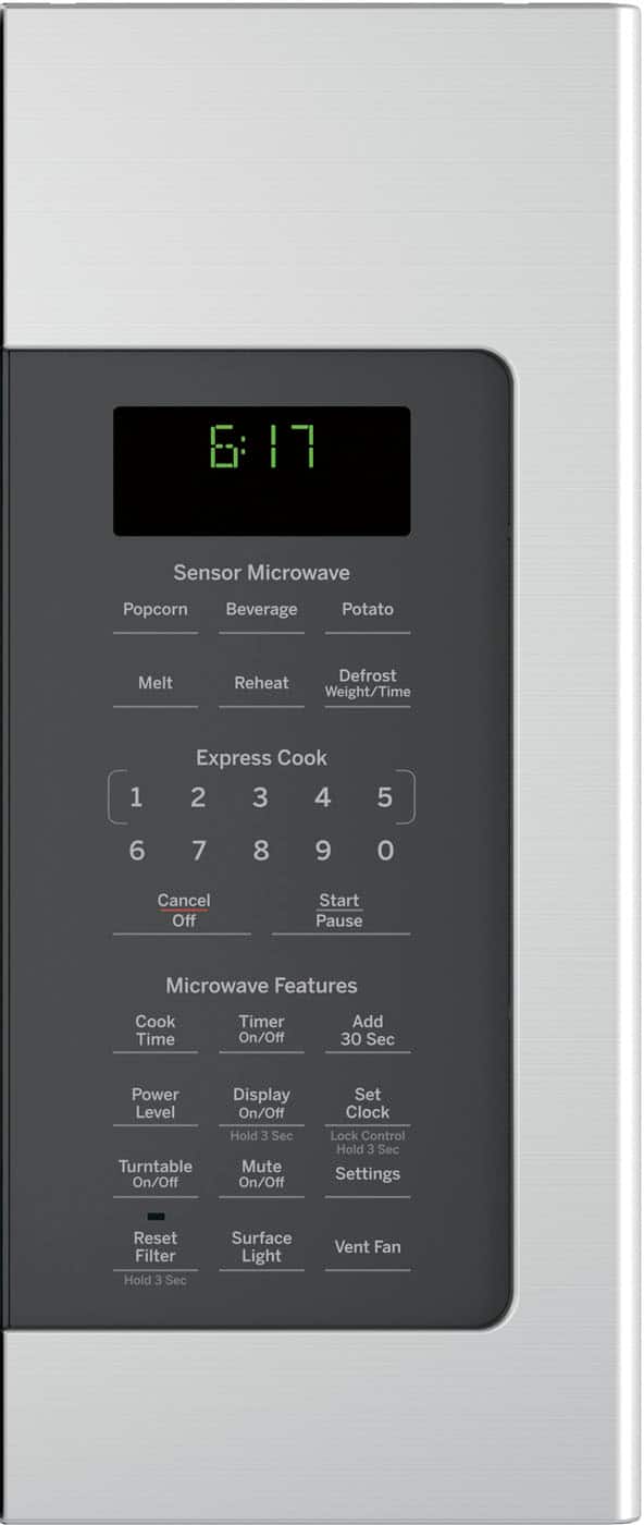 GE - 1.7 Cu. Ft. Over-the-Range Microwave with Sensor Cooking and Defrost - Stainless Steel