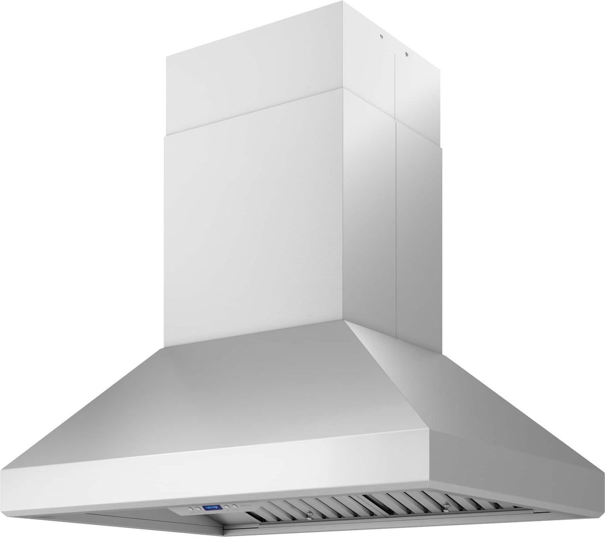 Zephyr - 42 inches - Externally Vented - Island Range Hood - Stainless Steel