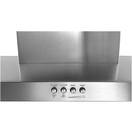 Whirlpool - 30 inches - Convertible - Wall Range Hood - Stainless Steel