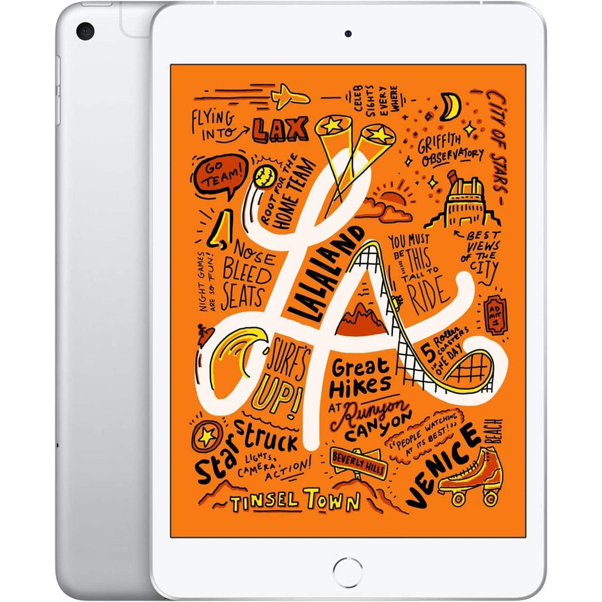 Apple - Certified Refurbished 7.9-Inch iPad Mini (5th Generation) (2019) Wi-Fi + Cellular - 64GB - Gold (Unlocked)