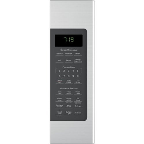GE - 1.9 Cu. Ft. Over-the-Range Microwave with Sensor Cooking and Steam Cleaning - Stainless Steel