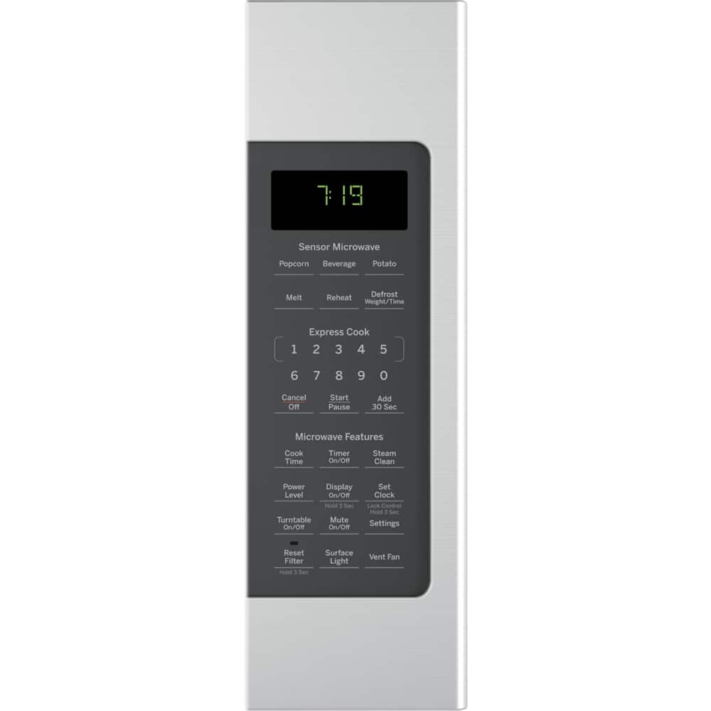 GE - 1.9 Cu. Ft. Over-the-Range Microwave with Sensor Cooking and Steam Cleaning - Stainless Steel