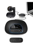 Logitech - GROUP Videoconferencing System for Mid to Large-sized Meeting Rooms - Black