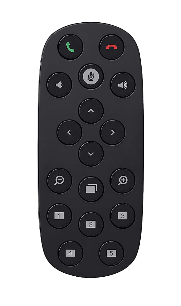 Logitech - GROUP Videoconferencing System for Mid to Large-sized Meeting Rooms - Black